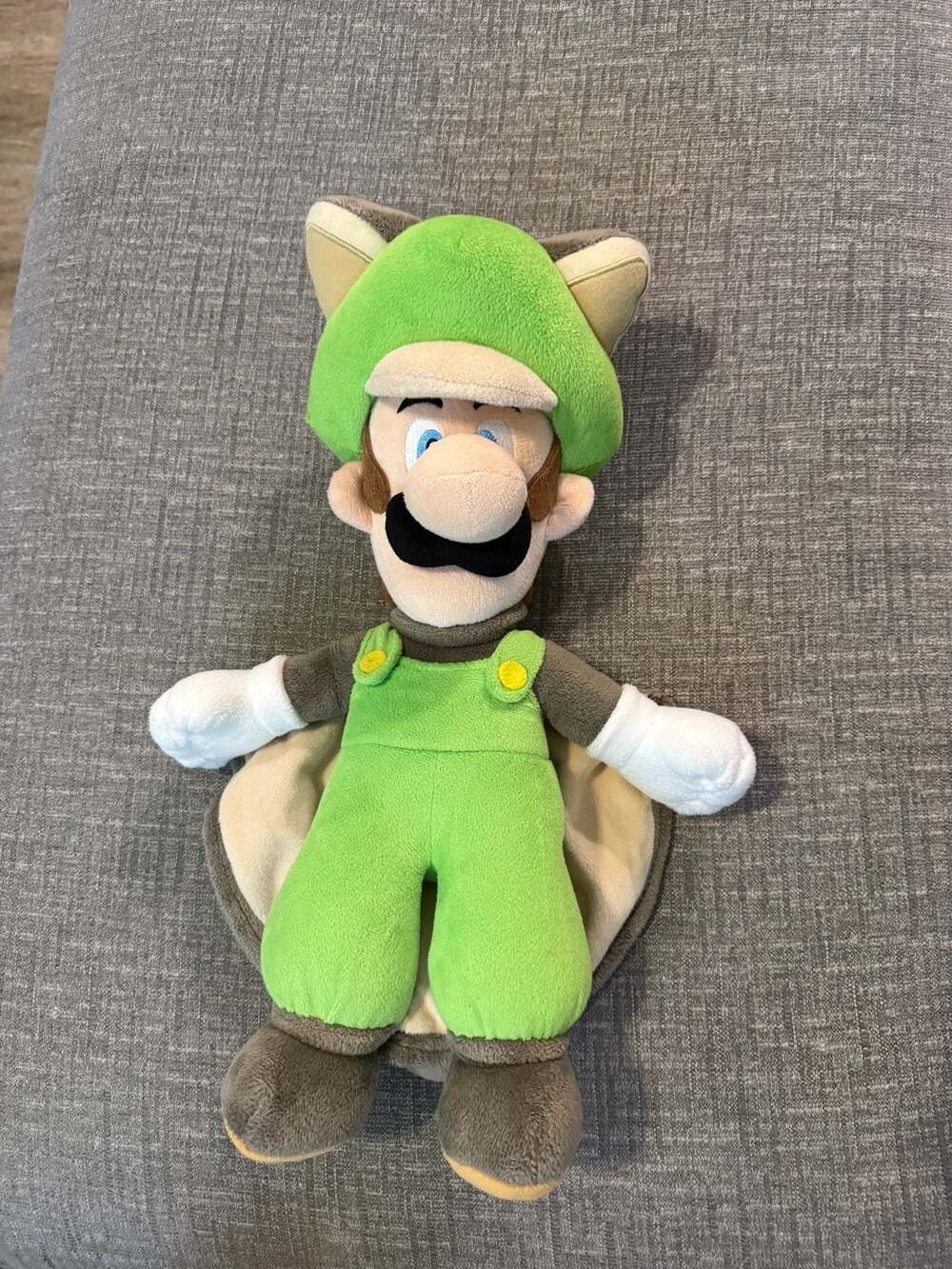 Squirrel Luigi Plush – Super Mario – 15”